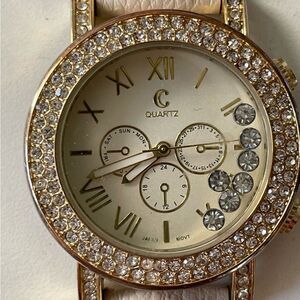 Floating Faux Crystal Watch